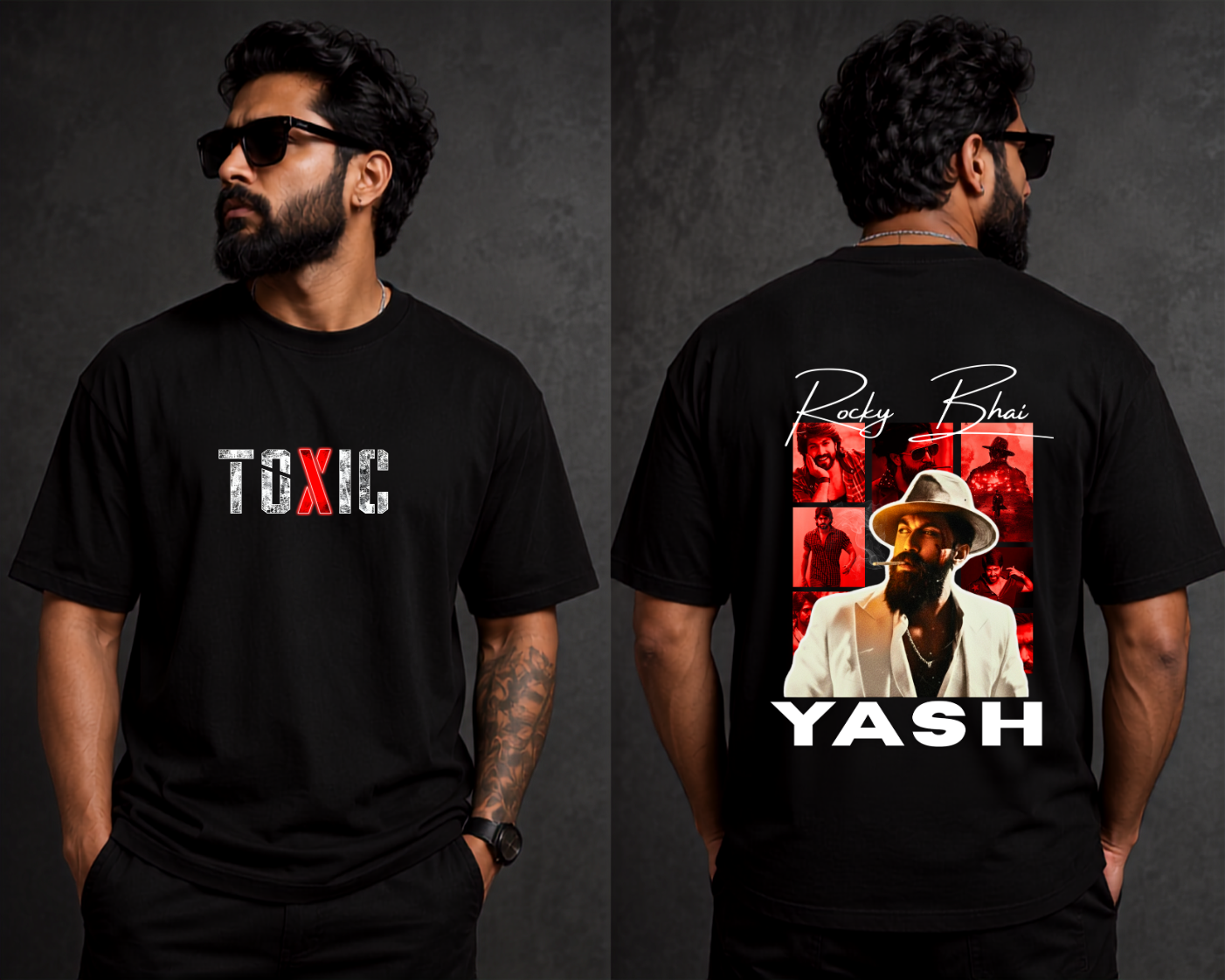 Rocking star Yash Regular T shirt