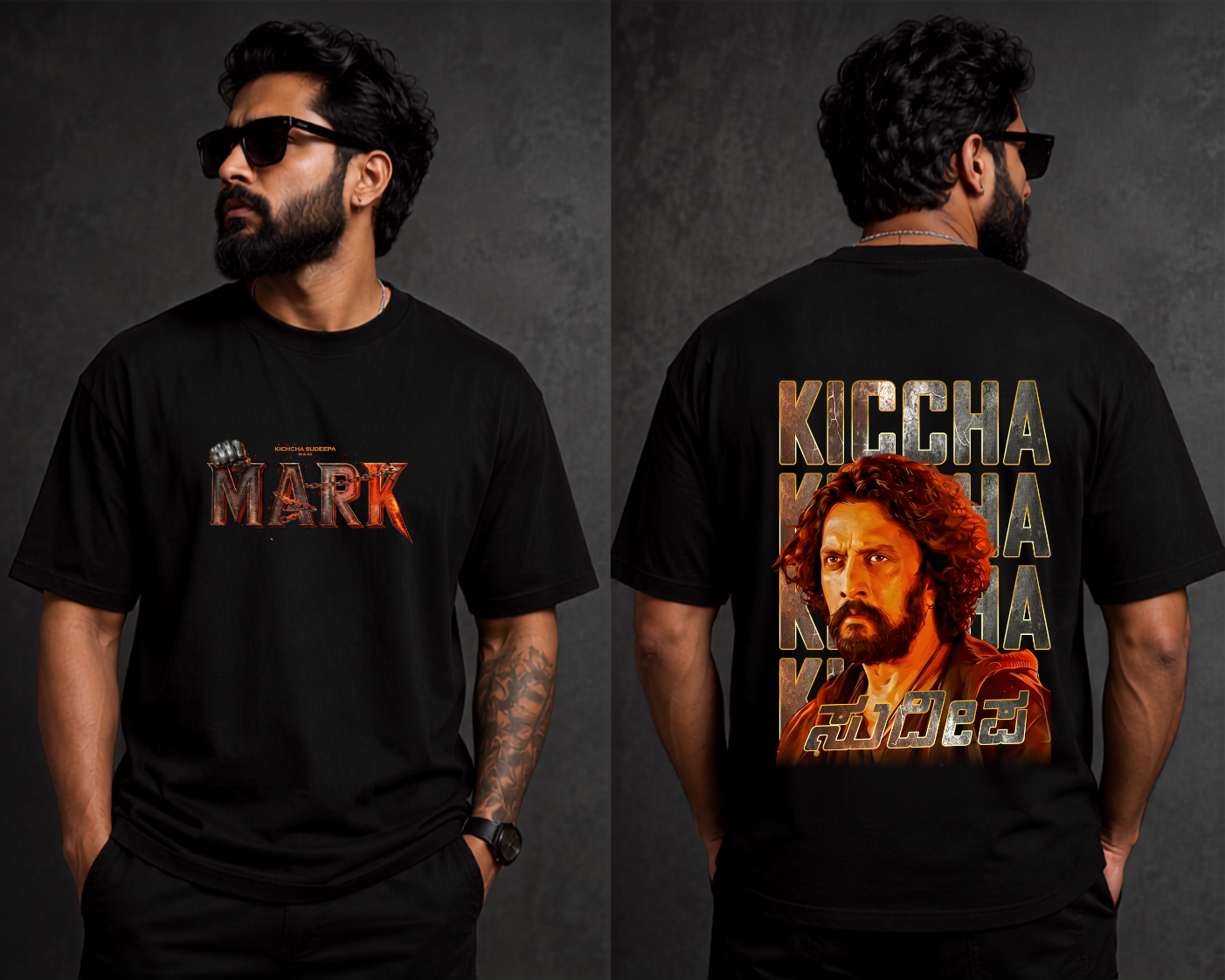 Mark X Kiccha Sudeepa Regular T-Shirt