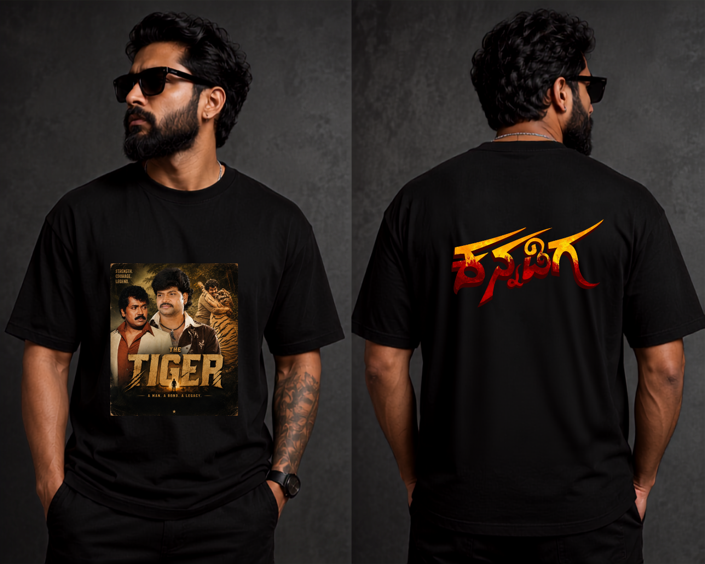 Tiger Prabhakar Regular T shirt