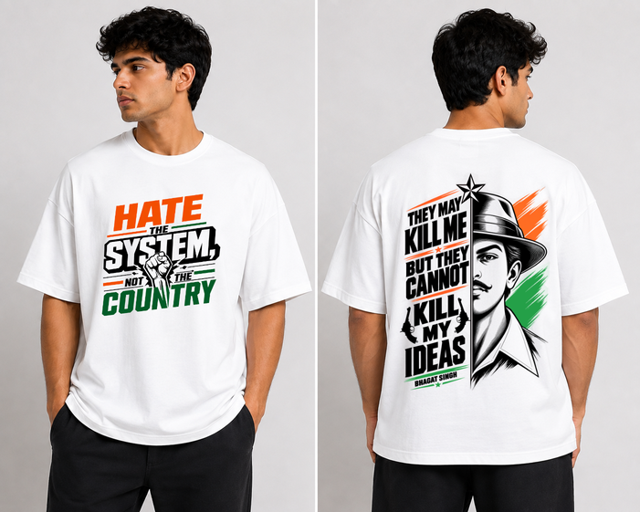 Bhagath Singh Oversized T shirt