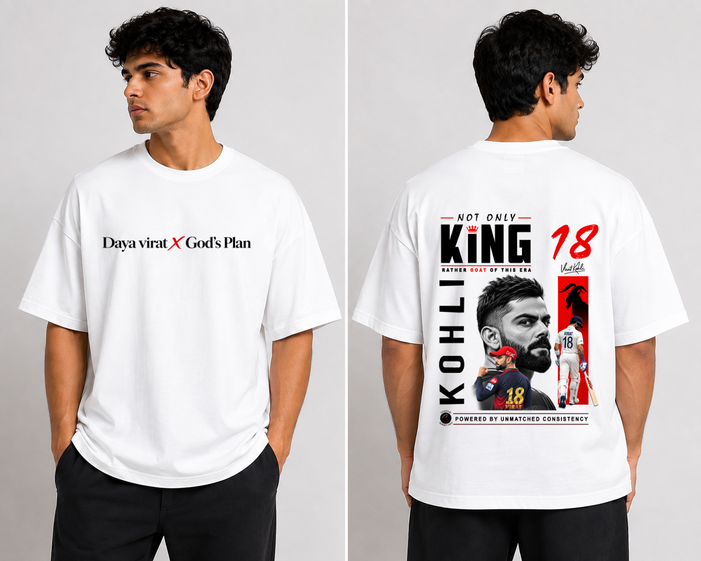 Daya X Virat Kohli Oversized T shirt