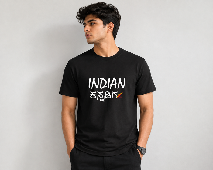 Indian Kannadiga Regular T shirt