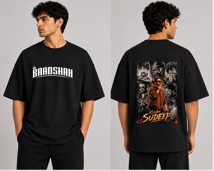 Kiccha Sudeepa Oversized T shirt