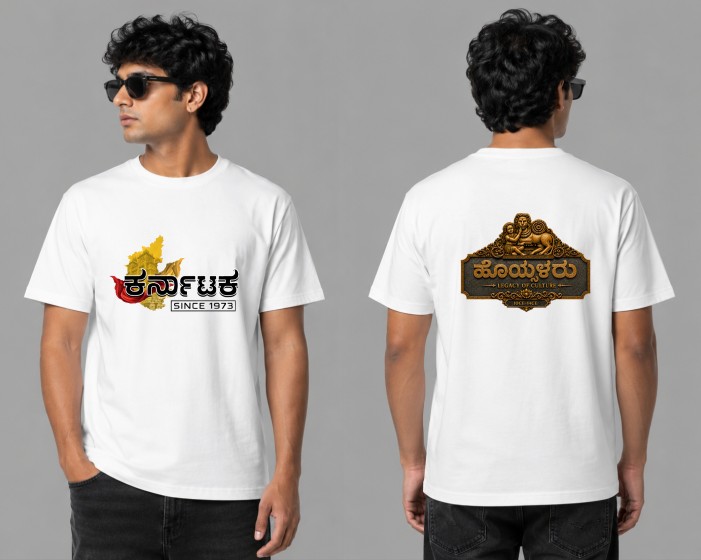Karnataka X Hoysalaru Regular T shirt
